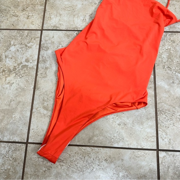 New Agua Bendita Kali Solid One-Piece Swimsuit size M - Picture 3 of 13